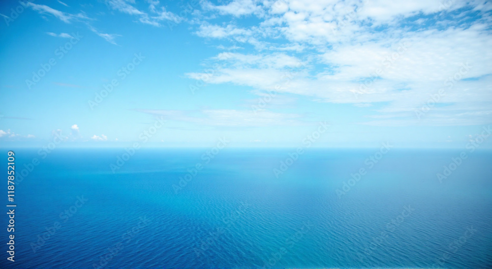 Obraz premium blue sky and sea