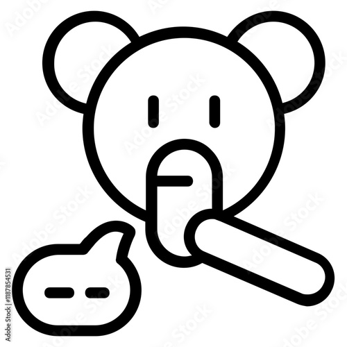 Dubbing Line Icon