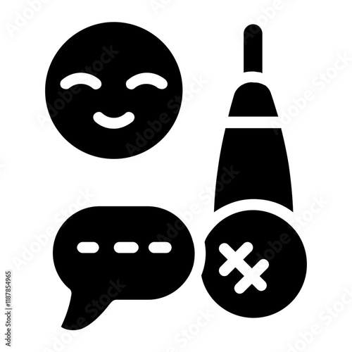 Dubbing Solid Icon