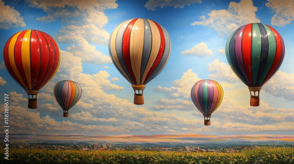 Fototapeta premium Colorful balloons