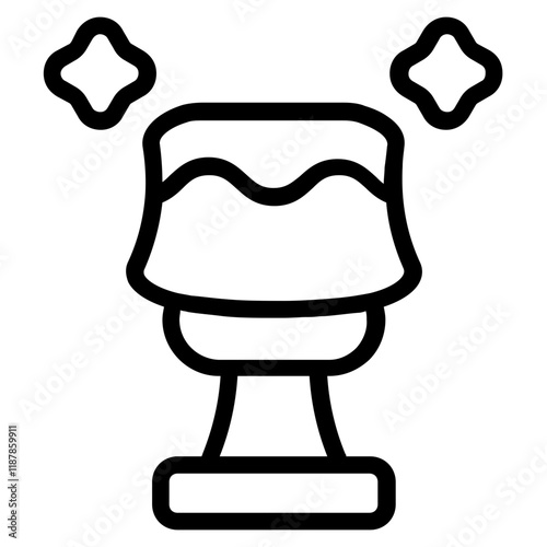 Holy Grail Line Icon