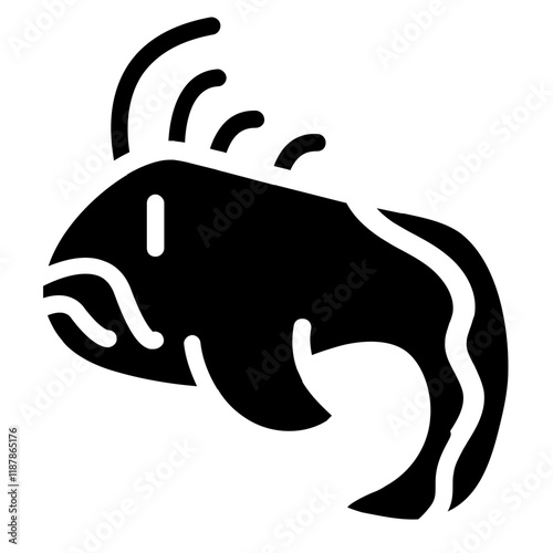 Oarfish Solid Icon