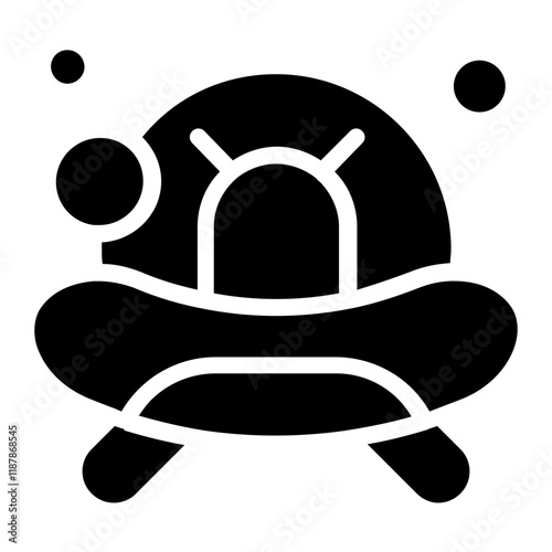 Alien Solid Icon