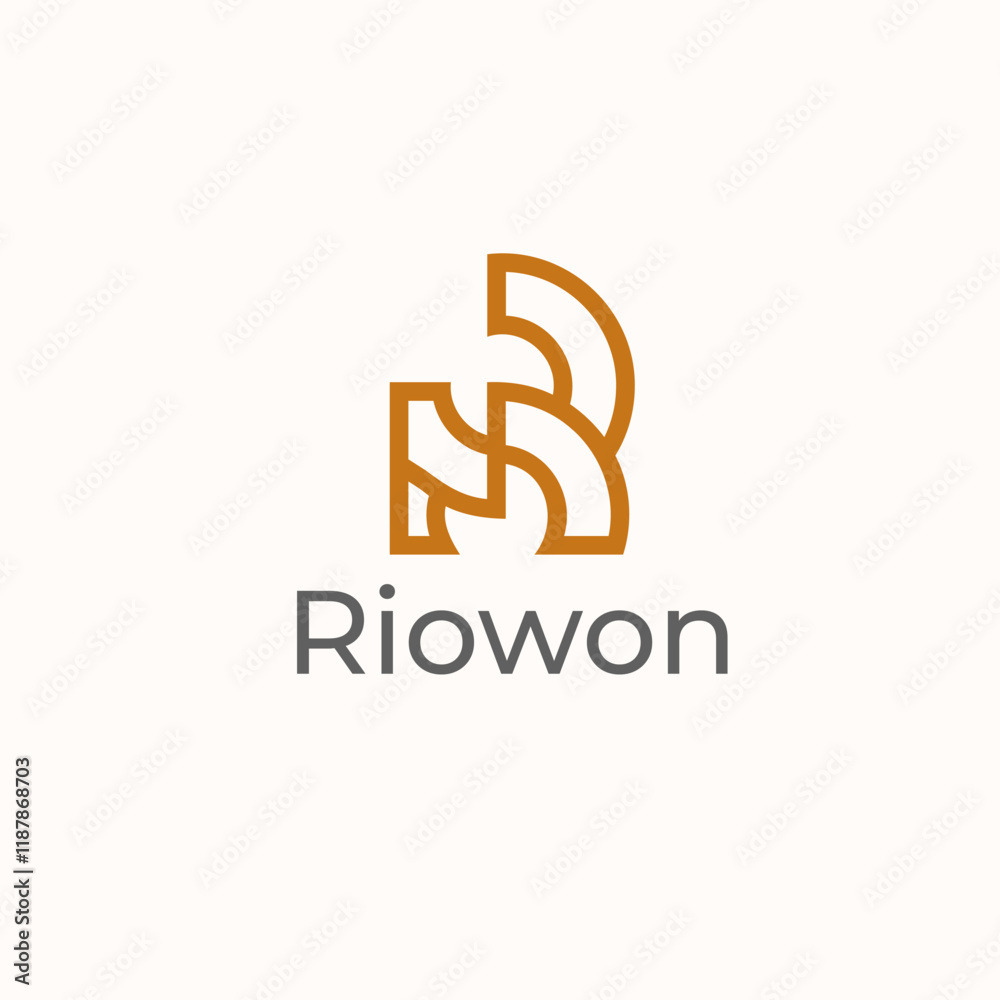 R,W Monogram logo design vector illustration for company R,W Monogram logo design vector illustration for company
