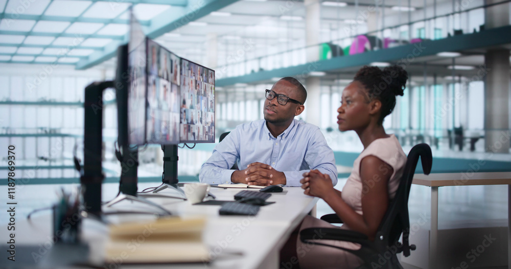 Video Conference Call. Remote Virtual Meeting Video Conference Call. Remote Virtual Meeting