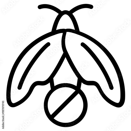 Fly Line Icon
