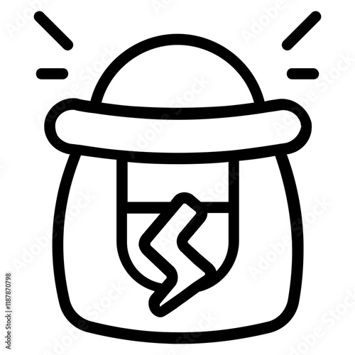 Mosquito Trap Line Icon