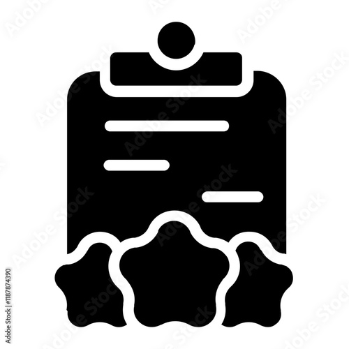 Review Solid Icon
