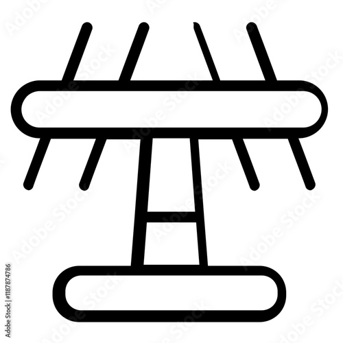 Antenna Line Icon