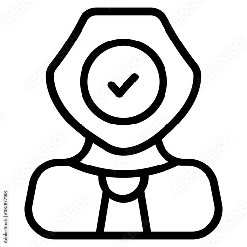 Integrity Line Icon