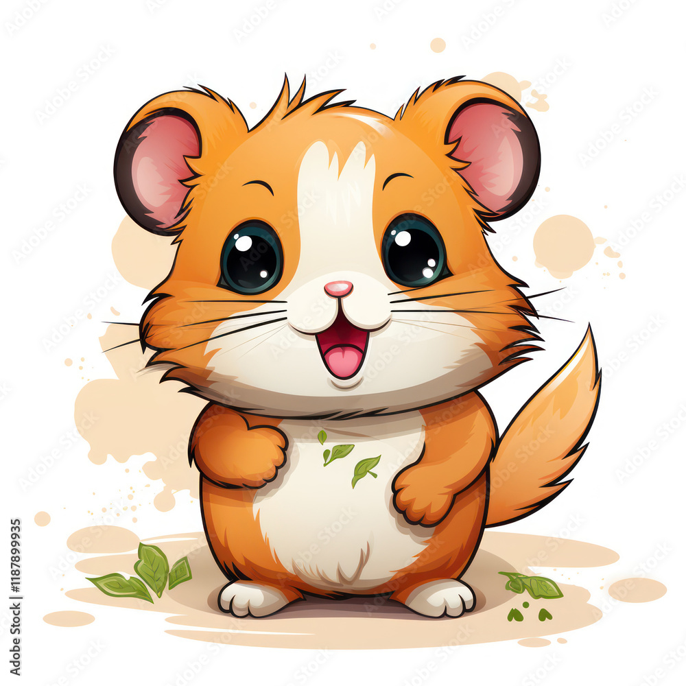 Cute Hamster By Generated AI Cute Hamster By Generated AI