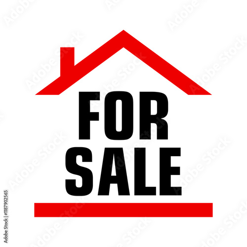 Logo for sale with house icon
