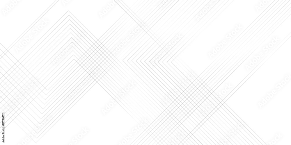 abstract white and black background with faint geometric lines featuring intersecting patterns, white and grey glossy squares abstract tech banner design, Vector gradient gray line abstract pattern .