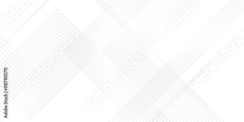 abstract white and black background with faint geometric lines featuring intersecting patterns, white and grey glossy squares abstract tech banner design, Vector gradient gray line abstract pattern .