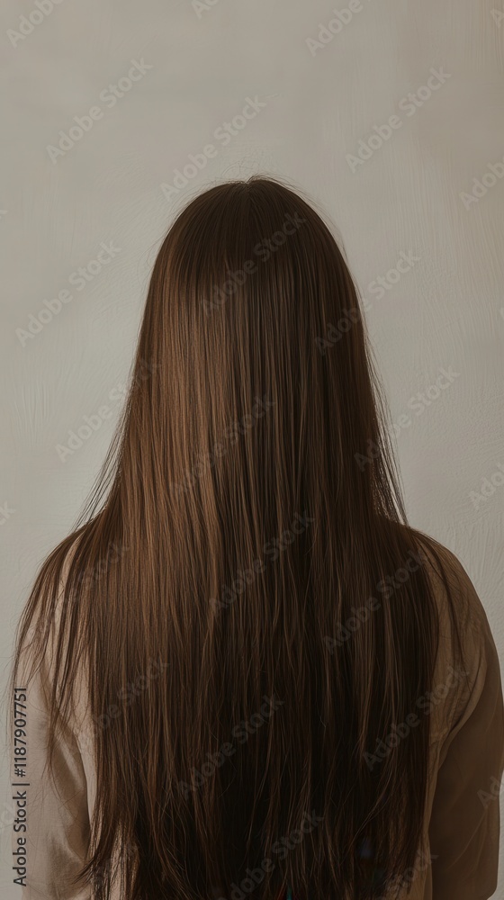Beautiful model girl with Brown hair strand,silky healthy chestnut wavy hair strand,hair wavy ribbon, with smooth,Keratin straightening,Treatment,straight long hair,procedures,Smooth hairstyle. Beautiful model girl with Brown hair strand,silky healthy chestnut wavy hair strand,hair wavy ribbon, with smooth,Keratin straightening,Treatment,straight long hair,procedures,Smooth hairstyle.