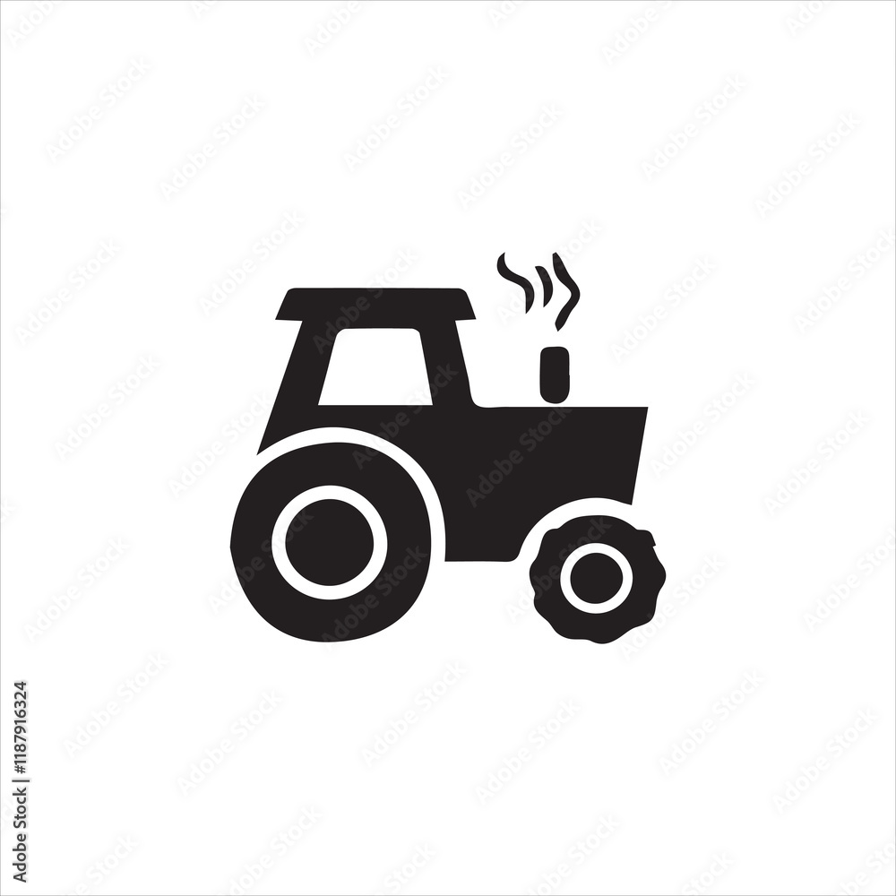 tractor isolated on white background tractor isolated on white background