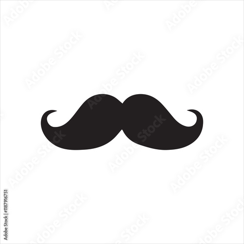 Moustache vector illustration
