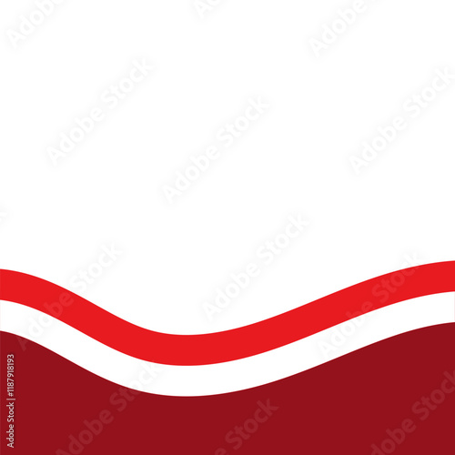 Indonesia Footer Vector