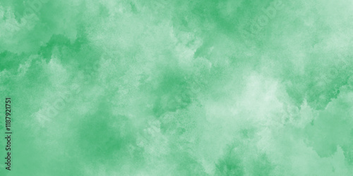 Green textured abstract background image, old green watercolor paper background, Seamless and abstract green grunge texture with green stains,  abstract aquamarine grunge texture background.