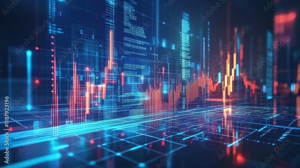 Abstract technology background with Big data. Internet connection, abstract sense of science and technology analytics concept graphic design. Vector illustration
