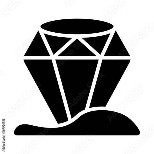 Diamond Solid Icon