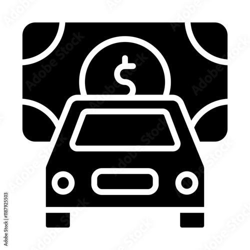 Embezzlement Solid Icon