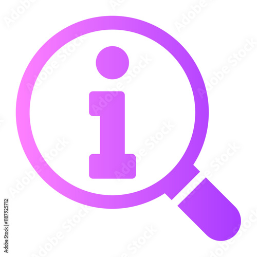 search gradient icon