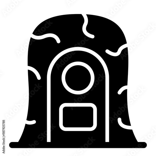 Fantasy Door Solid Icon