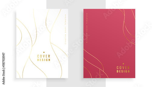 pack of royal corporate magazine cover template design