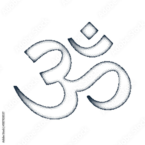 elegant hinduism om manta symbol for enteral peace and belief