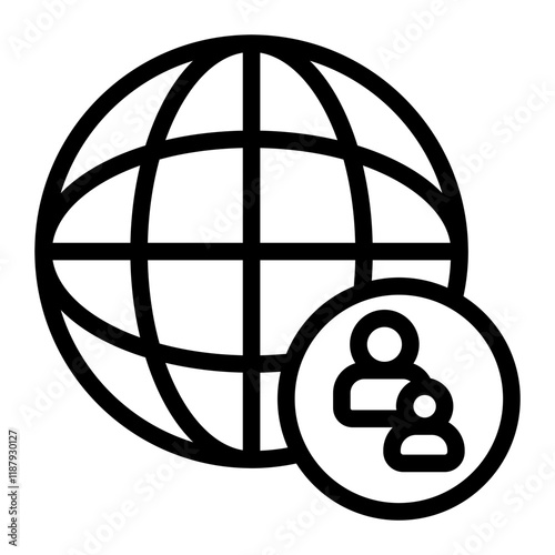 Internet Control Line Icon
