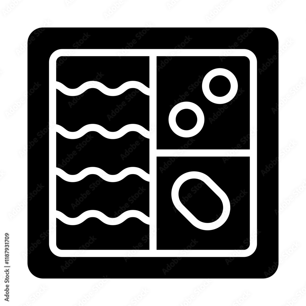 Lunch Box Solid Icon