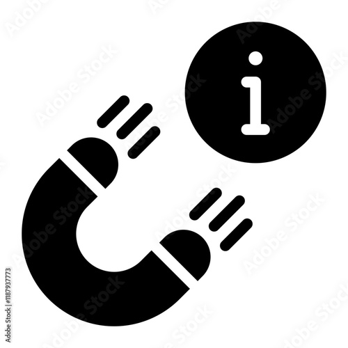 attract glyph icon