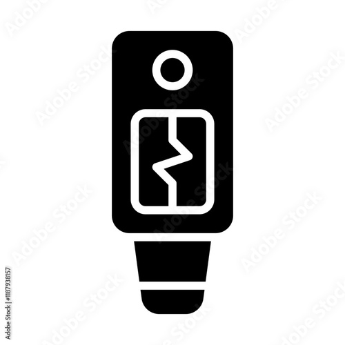 Ph Meter Solid Icon