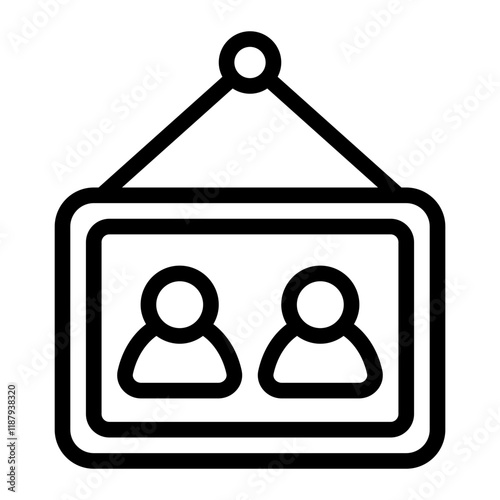 Photo Line Icon