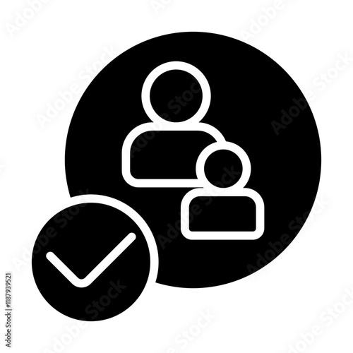 Safe Child Solid Icon