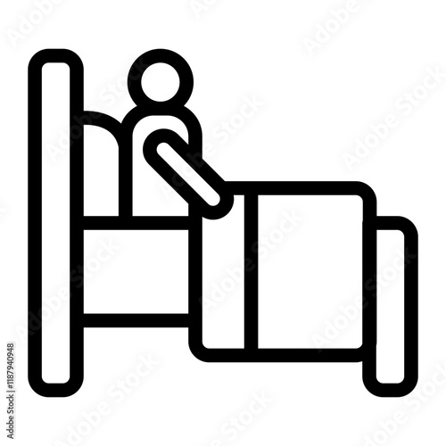Sleepless Line Icon
