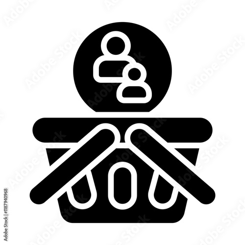 Shop Control Solid Icon