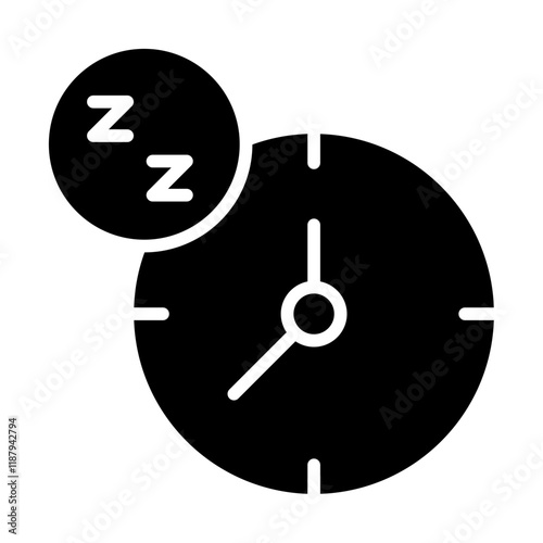 Time Jet Lag Solid Icon