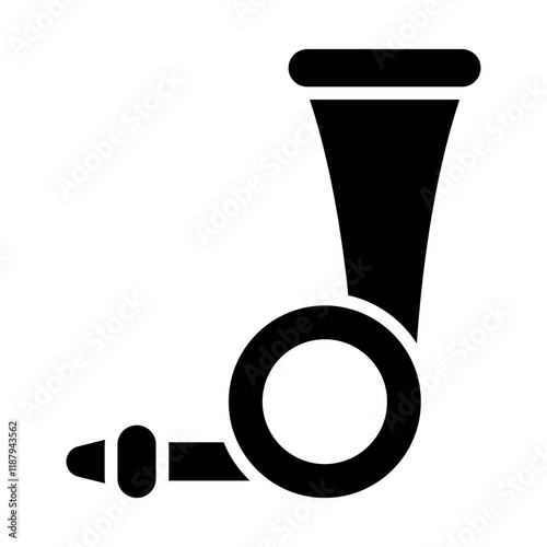 Trumpet Solid Icon