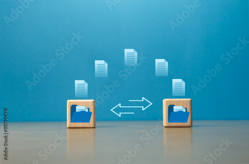 Send document files via the Internet, transfer data files between folders, backup data