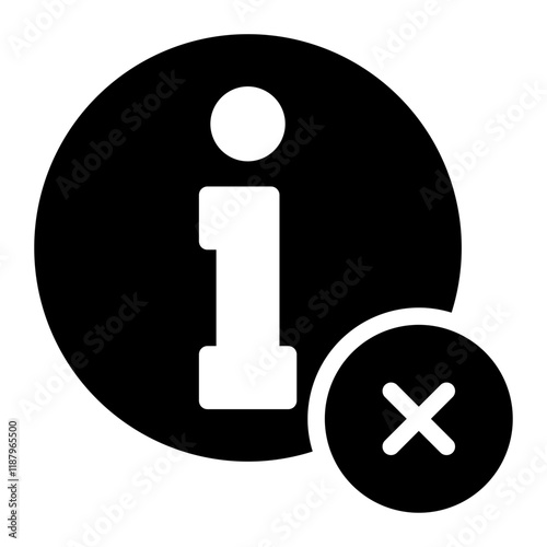 lie glyph icon