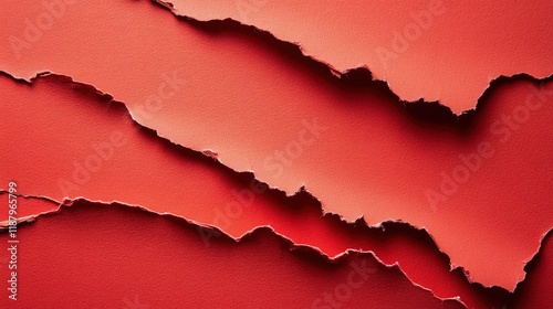 Wallpaper Mural Torn Red Paper Background Torontodigital.ca
