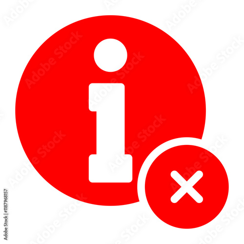 lie red icon