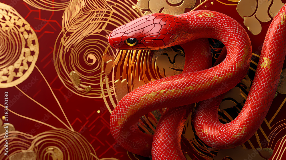 Obraz premium Lunat new year