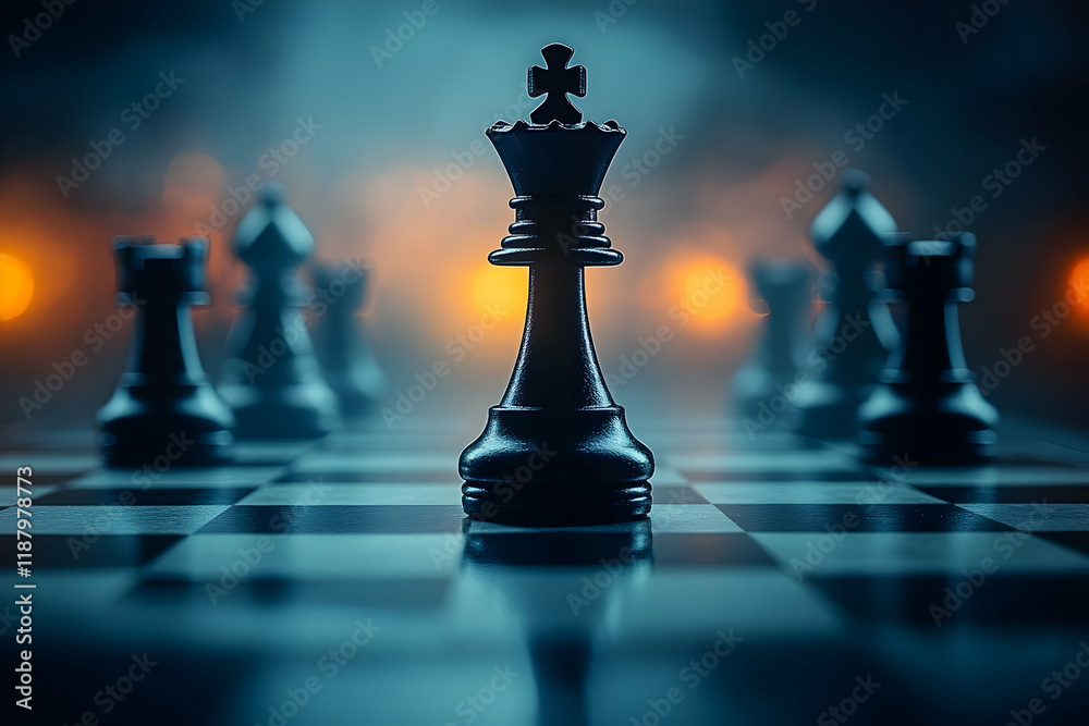 Dark Chess King Strategy Game Leadership Dark Chess King Strategy Game Leadership