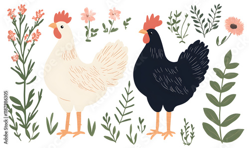 Creative Chicken Concepts, From Vibrant Farm Scenes and  Food Styling