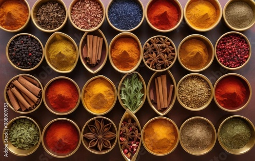 Spice Ingredients Image, Culture, Tradition, Seasoning, Food