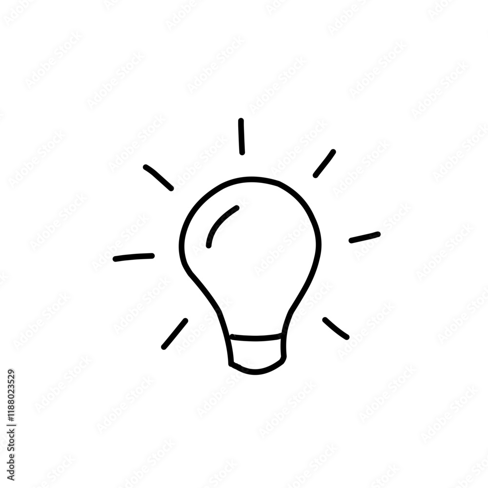 Work outline vector icon Work outline vector icon