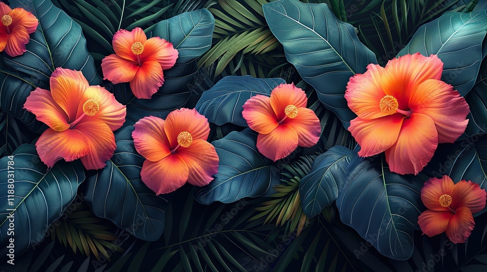 custom made wallpaper toronto digitalExploring the Rainforest: A discovery of rare flowers in the rainforest